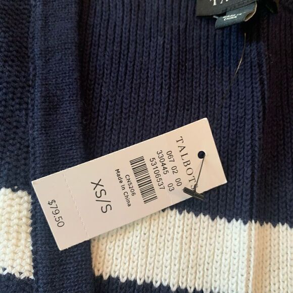 NWT Talbots short sleeve cardigan size XS - Picture 8 of 8